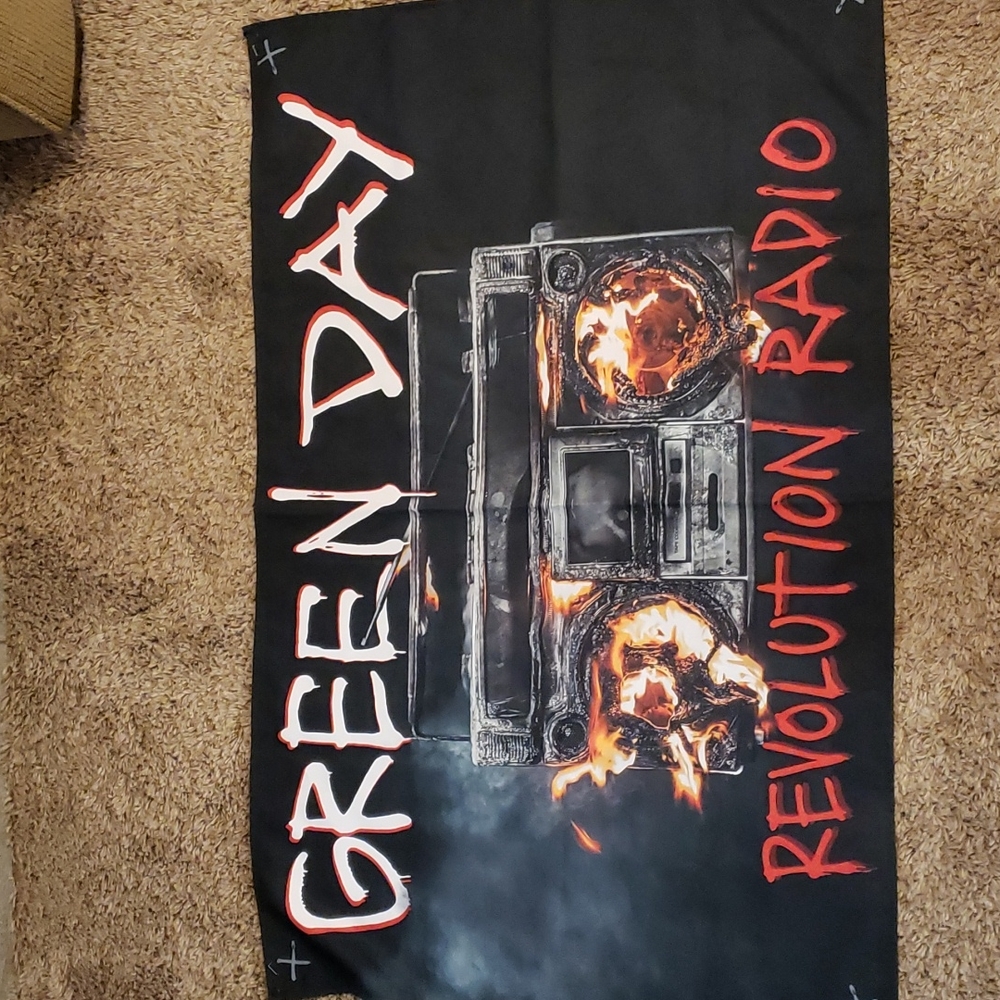 Green day tapestry